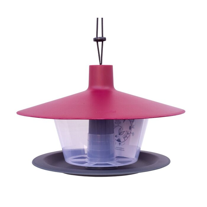 Plastia Mangeoire pour oiseaux Finch Ruby Red
