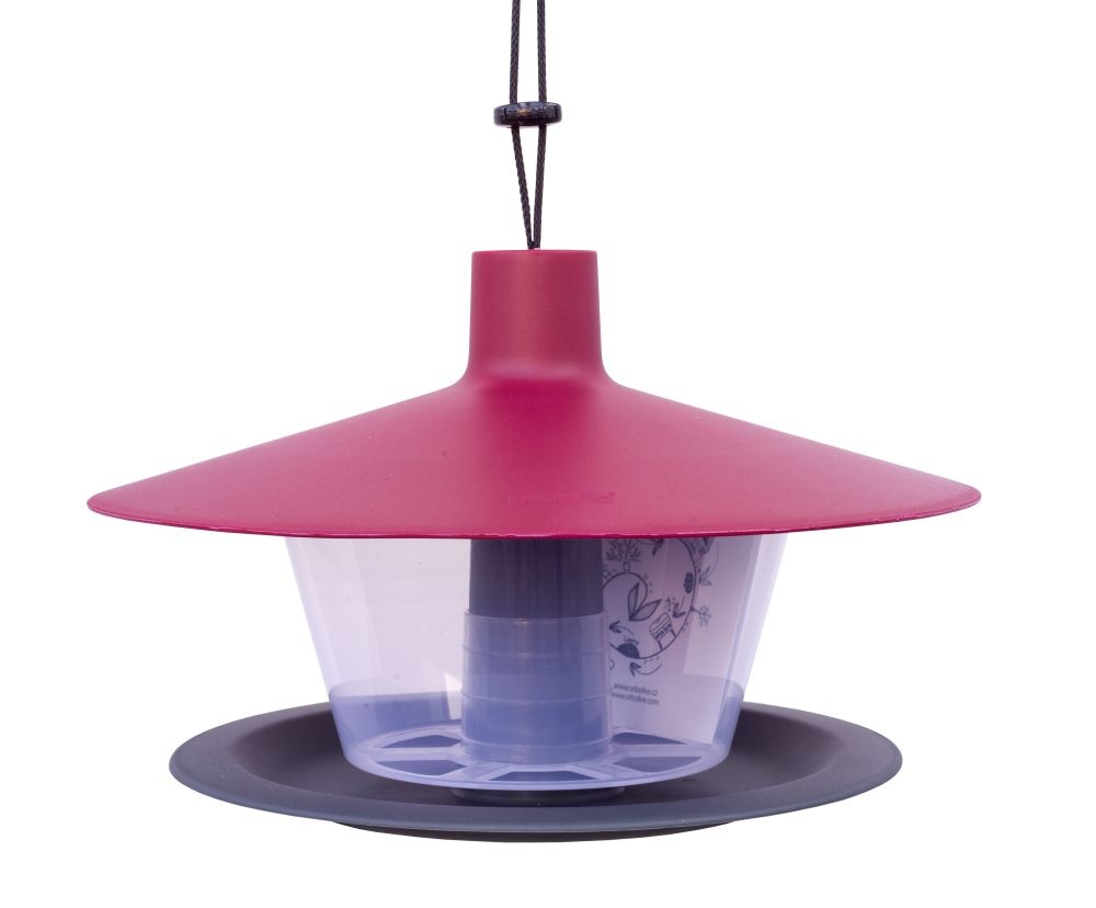 Plastia Vogelvoederhuis Finch Robijnrood