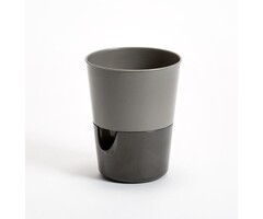 Blumentopf mit Bewässerungsfunktion Rosmarin D11cm H14.2cm Grau