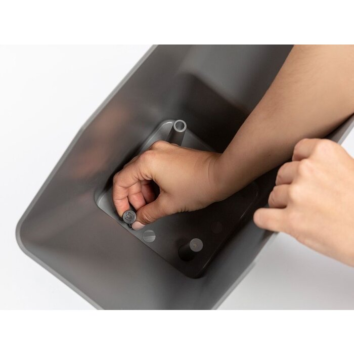 Plastia Plastia TREE - Système de pots de fleurs verticaux auto-arrosants 3 pots avec support