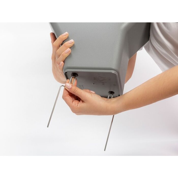 Plastia Plastia TREE - Système de pots de fleurs verticaux auto-arrosants 3 pots avec support