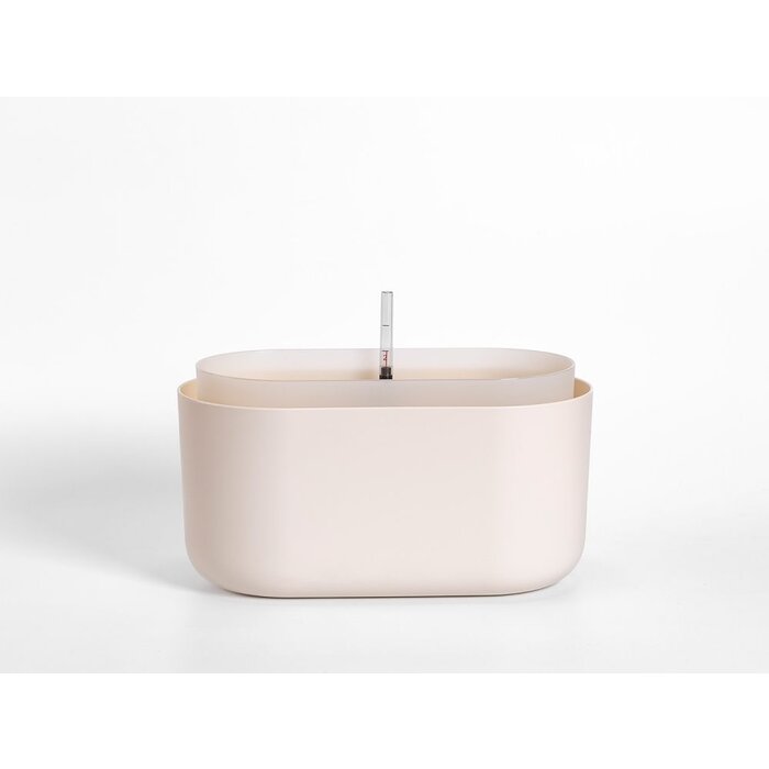 Urbalive Jardinière Plastia Tolita auto-arrosante Taupe