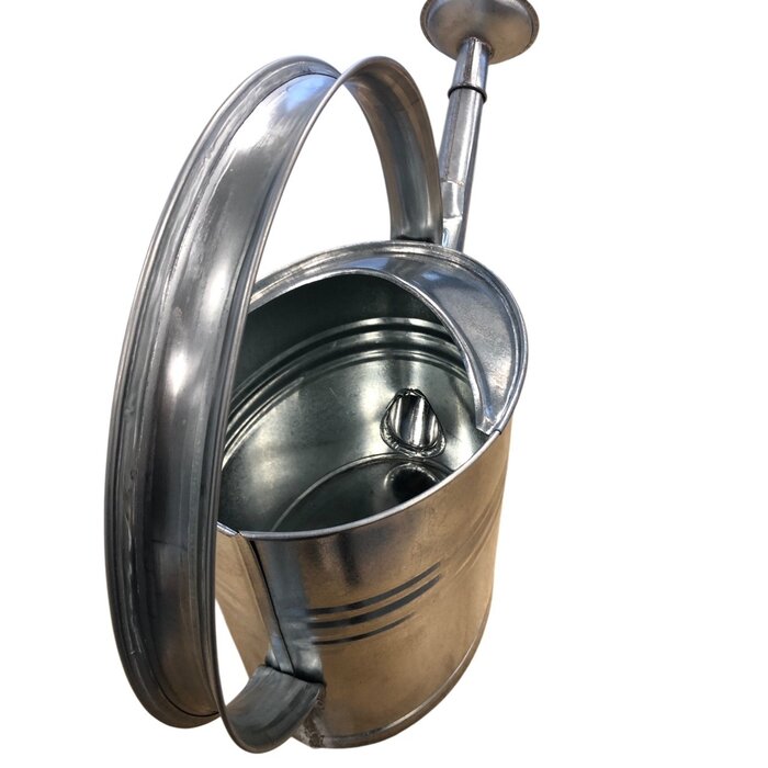 Dutchlander Dutchlander grote metalen verzinkte gieter met een inhoud van 10 liter en voorzien van broeskop.
