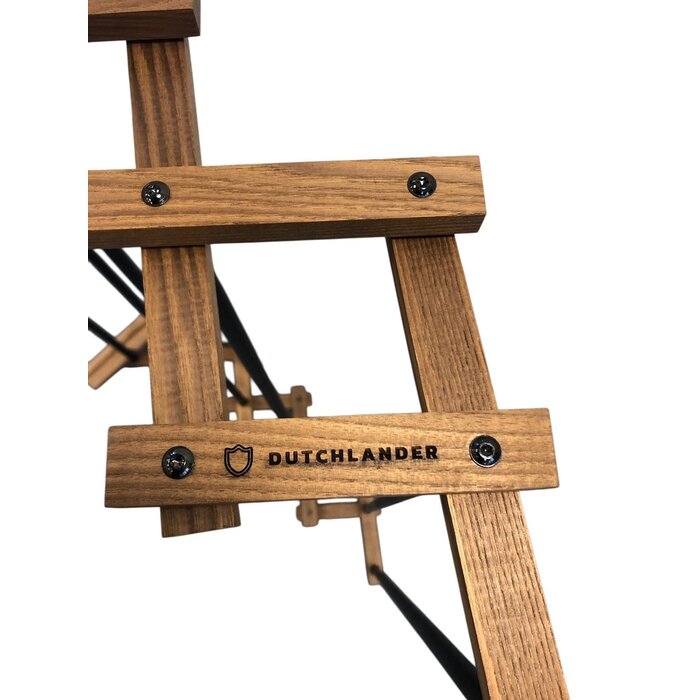 Esschert Design Dutchlander Ashwood étagère extensible pour le linge et le séchage, montage mural