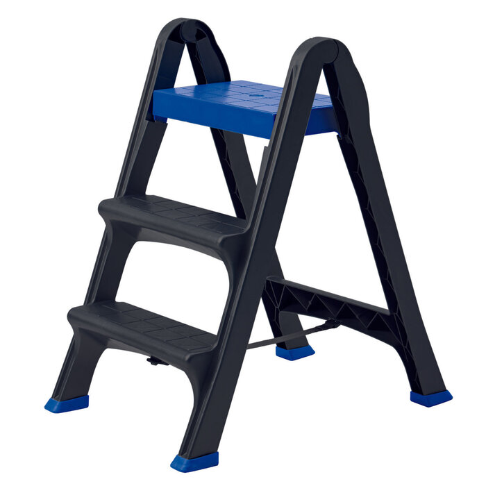 ArtPlast Bama Keukentrap tot 130 kg 47 x 70 x78 Blauw