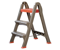 Bama Bama Küchentreppe bis zu 130 kg 47 x 70 x78 Rot