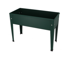 Esschert Design Boîte à langer surélevée métal vert S