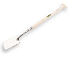 Atlas Atlas Schwanenhals Spaten Diamantpolierte Klinge mit Hickory 80 cm Griff