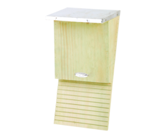 Esschert Design Fledermauskasten aus Holz mit Zinkdach