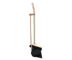 Esschert Design Dutchlander Bezem en Blik Set – 25 x 90,5 cm – Hout & Staal – Naturel – Mariasetje