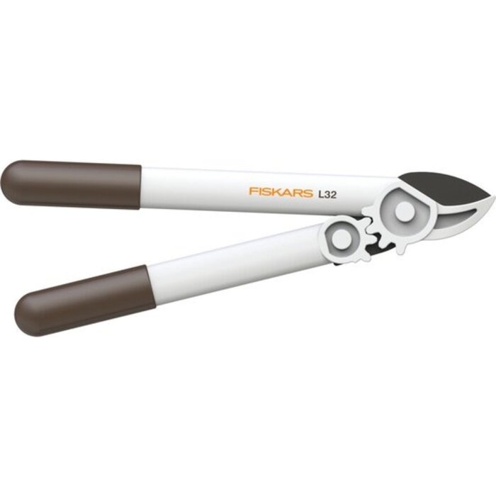 Fiskars Baumschere - L32 - Leichte Astschere - Gartenschere Weiß - FiberComp™