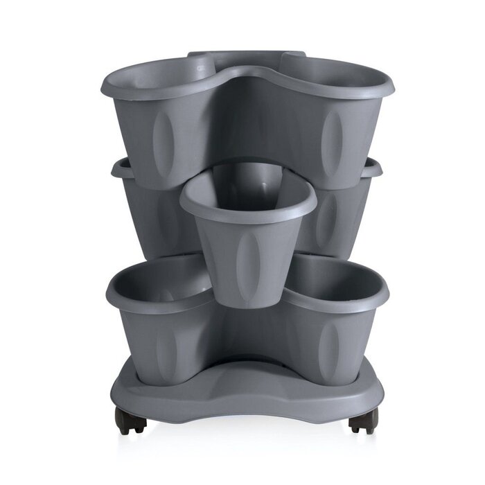 Module Jardinière Trifoglio Terracotta 40 x 40 x 51 cm 3 étages