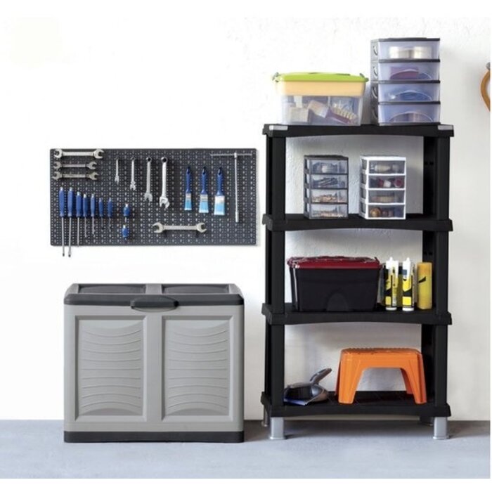 Bama Mettitutto boîte à coussins 200L 78x45x64 cm Gris