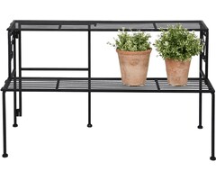 Esschert Design Etagere – 2 Stufen – Klappbar – Metall – Für Innen & Außen