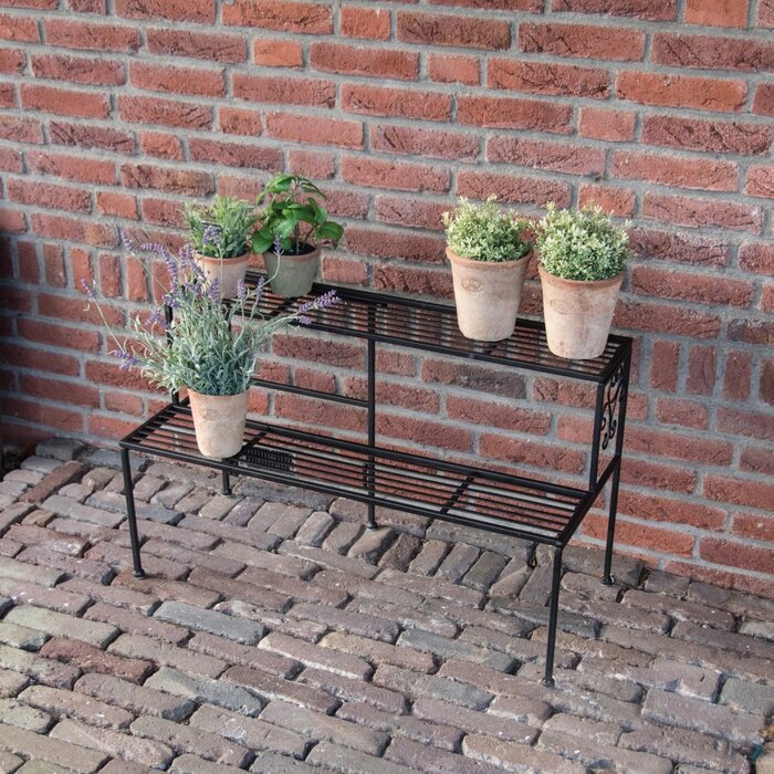 Esschert Design Etagere – 2 Stufen – Klappbar – Metall – Für Innen & Außen