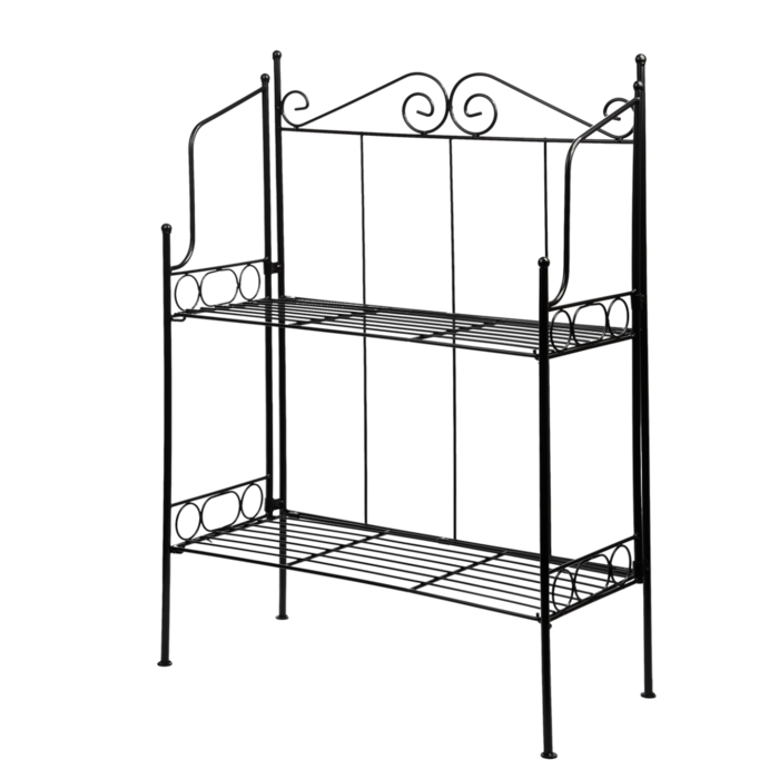 Esschert Design Esschert Design Halfronde Etagère – 3 Plateaus – Inklapbaar