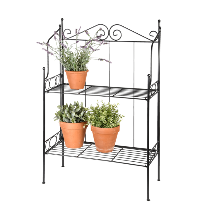 Esschert Design Esschert Design Halfronde Etagère – 3 Plateaus – Inklapbaar