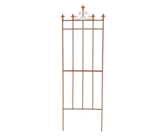 Esschert Design Pflanzenhalter Metall 2D Französische Lilie 160 cm Größe L