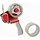 Taperolhouder voor verpakkingstape tot 50 mm inclusief 2 rollen tape