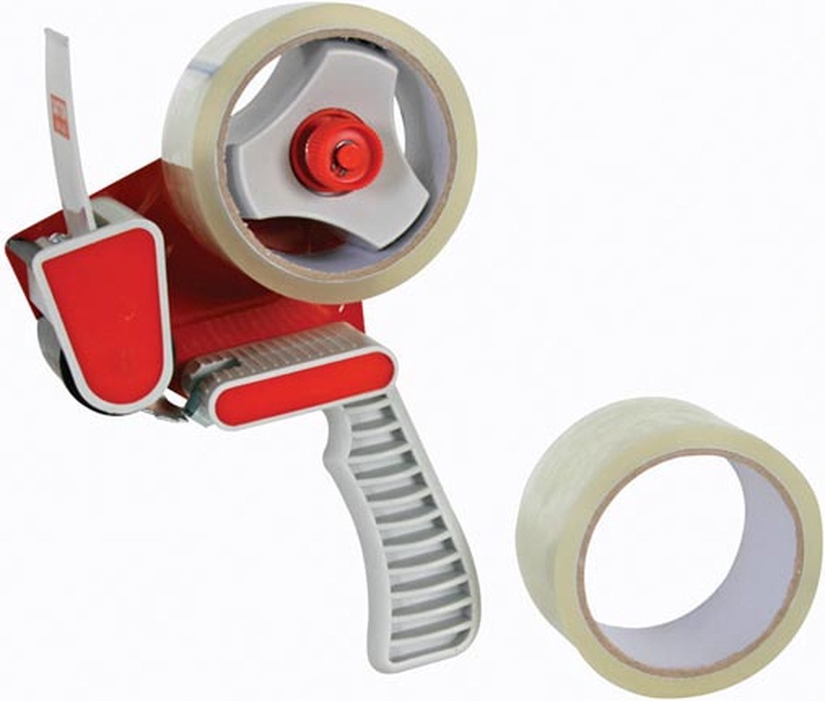 Taperolhouder voor verpakkingstape tot 50 mm inclusief 2 rollen tape