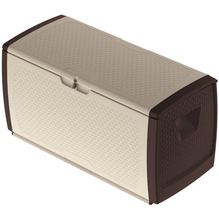 Bama Mettitutto boîte de rangement 350L 122x56x63 cm Beige/Taupe