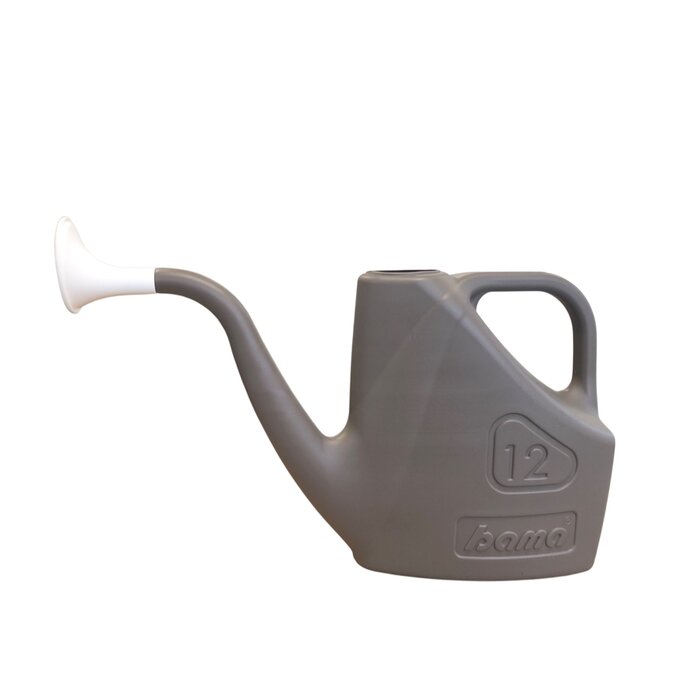 Bama Arrosoir plastique 8 litres avec tête de balai Taupe