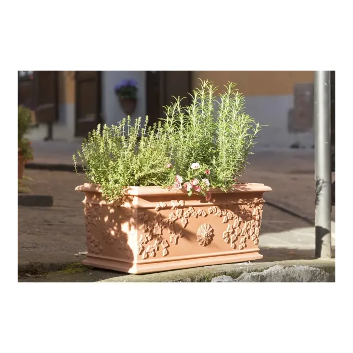 Bama Bama FIORIERA VITE Pflanzgefäß - 80 cm - Terrakotta - Kunststoff & Klassisch