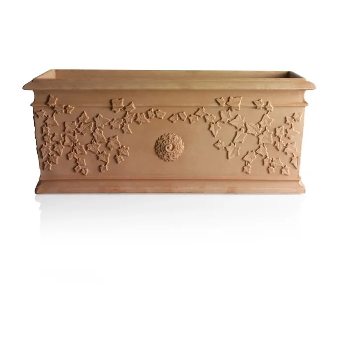 Bama Bama FIORIERA VITE Jardinière - 100 cm - Terre cuite - Plastic & ; Classic