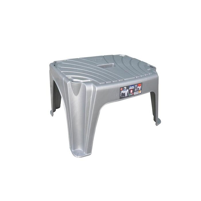 Power Tower Bama Step 2 Step - Rutschfest - 45 x 35 x 25 cm - Farblich sortiert