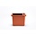 Berberis Uno Selbstbewässerung Blumenkasten - Terrakotta - 18 L Substrat - 9 L Wasser