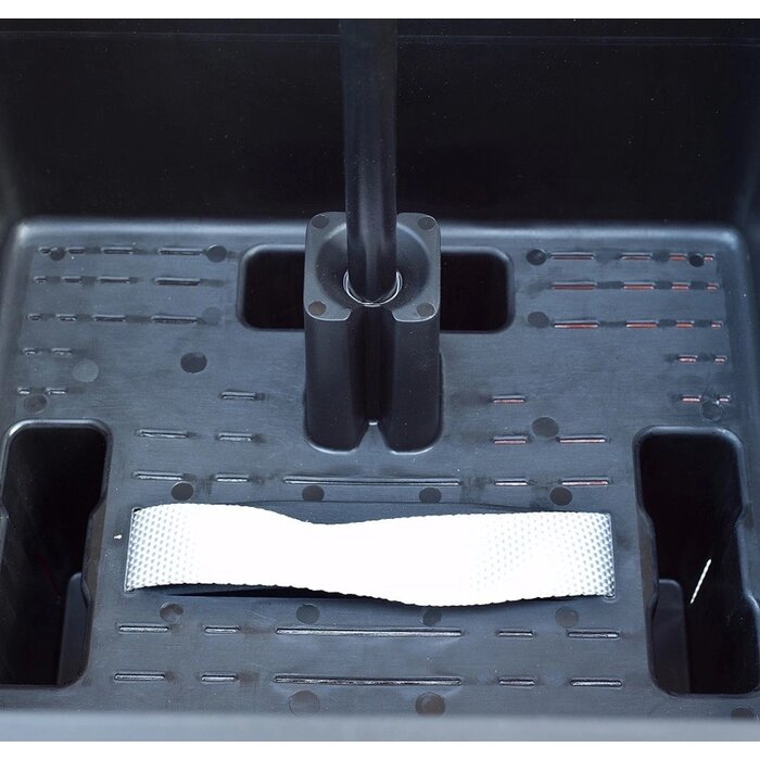 Berberis Uno Boîte à fleurs auto-arrosante - Terre cuite - 18 L de substrat - 9 L d'eau