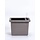 Plastia Berberis Uno Selbstbewässerung Blumenkasten - Taupe - 18 L Substrat - 9 L Wasserreservoir