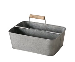 Esschert Design Opbergbakje -Keukengereibakje - tuingereedschap bakje - zink
