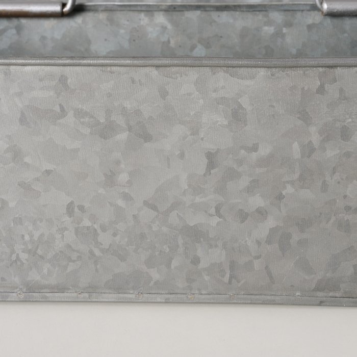 Esschert Design Ablage für Küchenutensilien oder Gartengeräte aus Zink