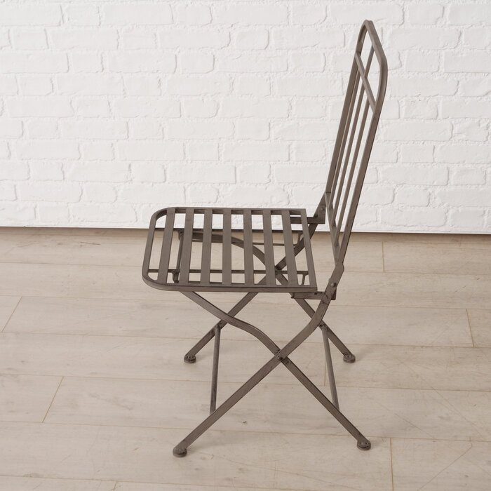 Esschert Design Esschert Bistro Set Metall Blau Schirme 3-teilig