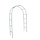 Arc de cercle en métal peint par poudrage en vert 240 x 145 x 38 cm