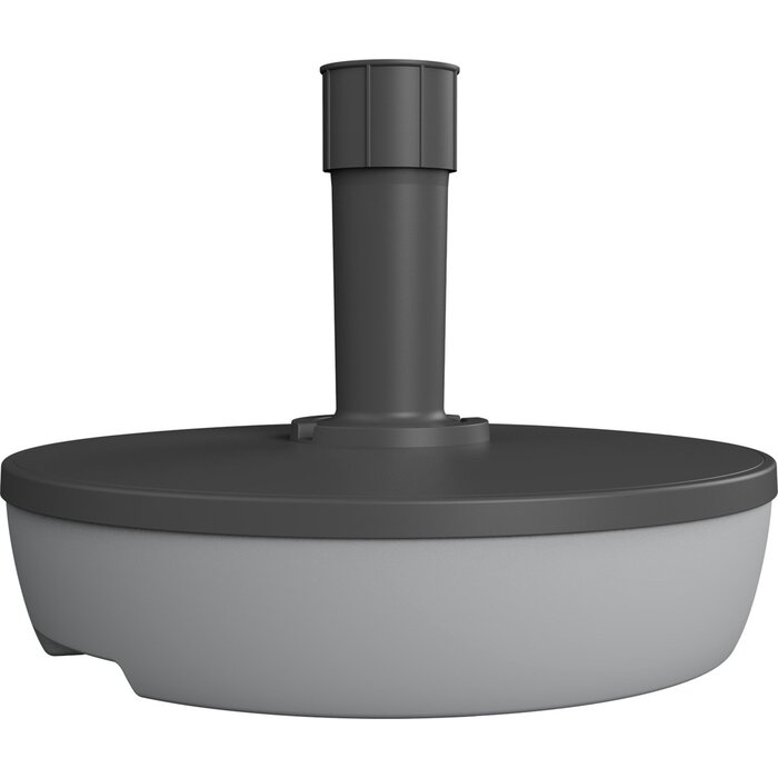 EDA EDA füllbarer Sonnenschirmfuß max 32 kg - Grau/Anthrazit - Ø50 cm