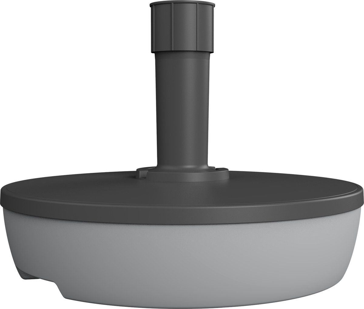 EDA EDA - Vulbare Parasolvoet - Eco Concept - Vulbaar tot 32 kg - Grijs