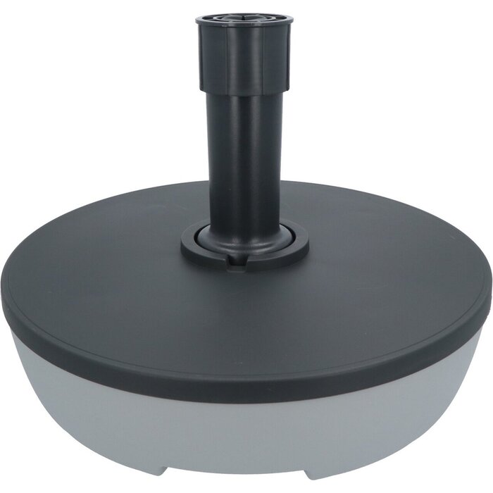 EDA EDA füllbarer Sonnenschirmfuß max 32 kg - Grau/Anthrazit - Ø50 cm