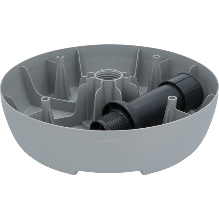 EDA EDA Base de parasol remplissable max 32 kg - Gris/Anthracite - Ø50 cm