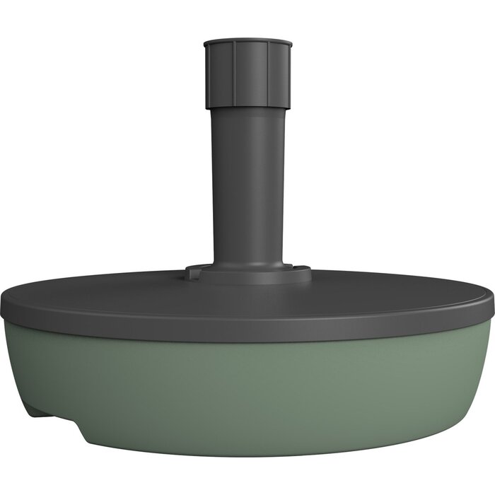 EDA EDA füllbarer Sonnenschirmfuß max 32 kg - Grau/Grün - Ø50 cm