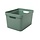 Eda kunststof STONE DECOR opbergkrat - 18 L groen