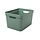 Eda kunststof STONE DECOR opbergkrat - 18 L groen