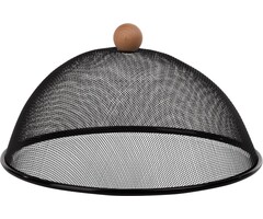 Esschert Design Anti Flyhood - Anti-Insektenhaube - schwarz - 30 cm Durchmesser - Größe S