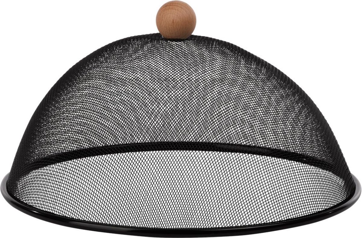 Esschert Design Anti Vliegenkap - Anti insectenkap - zwart - 30 cm doorsnede - maat S