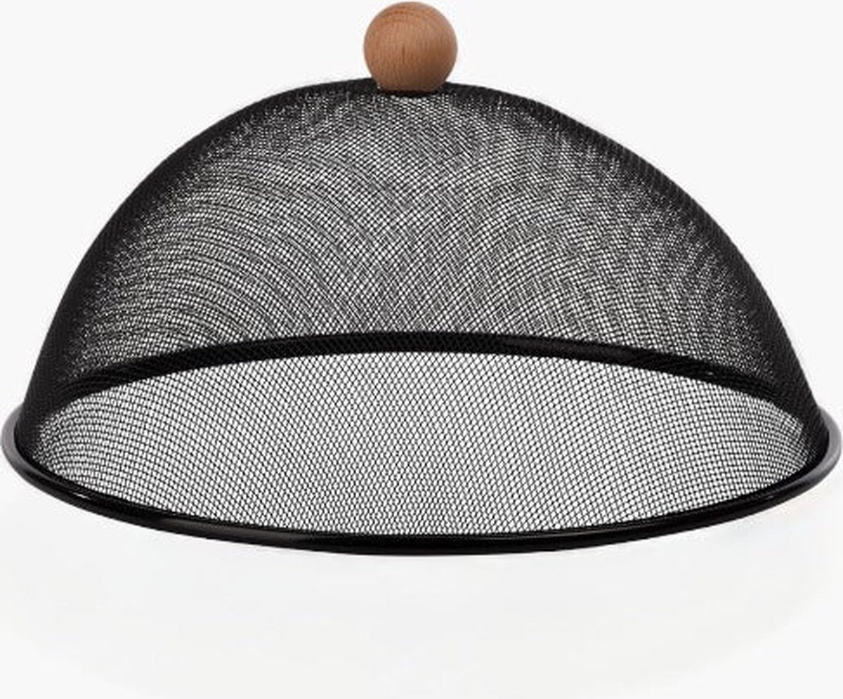 Esschert Design Anti Flyhood - Anti-Insektenhaube - schwarz - 30 cm Durchmesser - Größe S