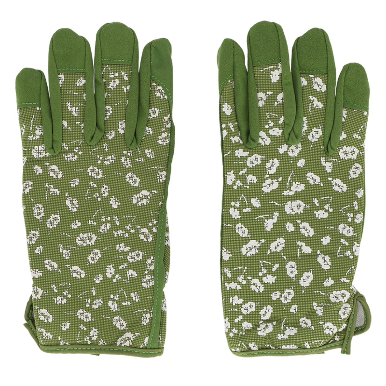 Dames Tuindhandschoen Groen met motief maat M