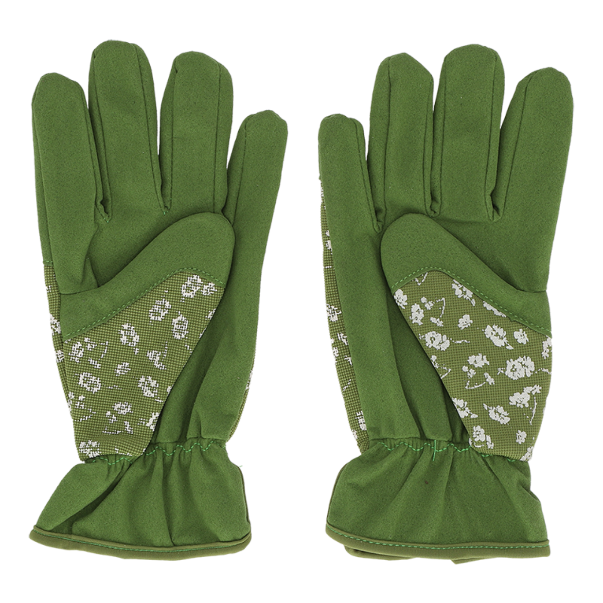 Gants de jardinage Vert avec motif Taille S Fermeture velcro