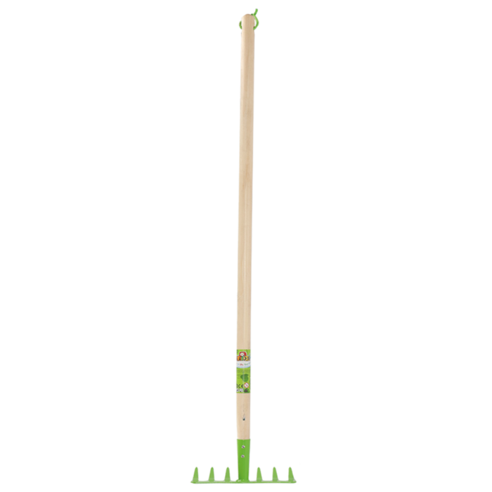 Dutchlander Râteau pour enfants lame métallique verte