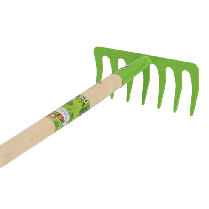 Dutchlander Kinderhark groen metalen blad